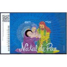 BL-170 -BLOCO NATAL DE PAZ - 12 - MINT 